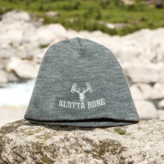 Alotta Bone Beanie- Grey